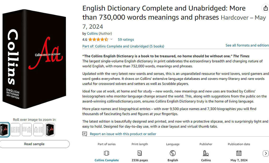 Collins English Dictionary Complete&Unabridged 14th 闲聊吹水 FreeMdict