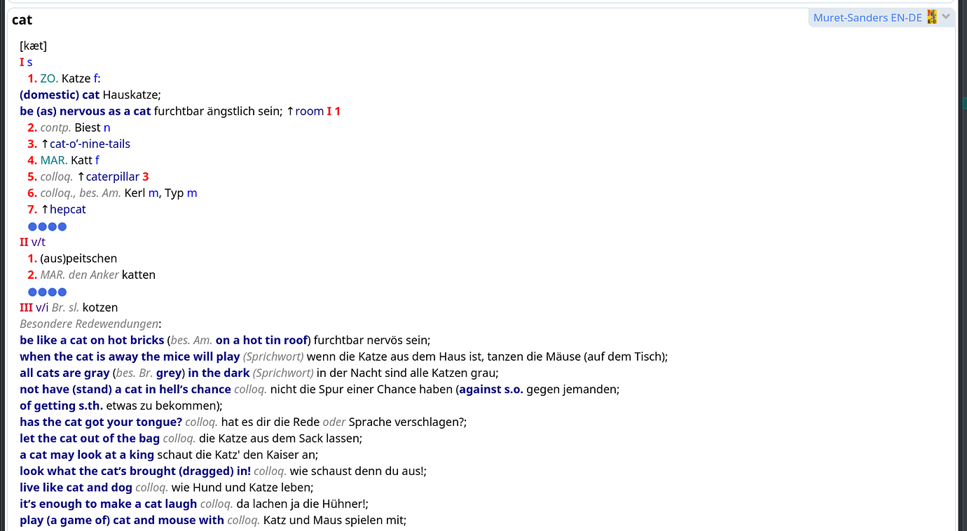 Langenscheidt MuretSanders eGroßwörterbuch Englisch 德语 FreeMdict
