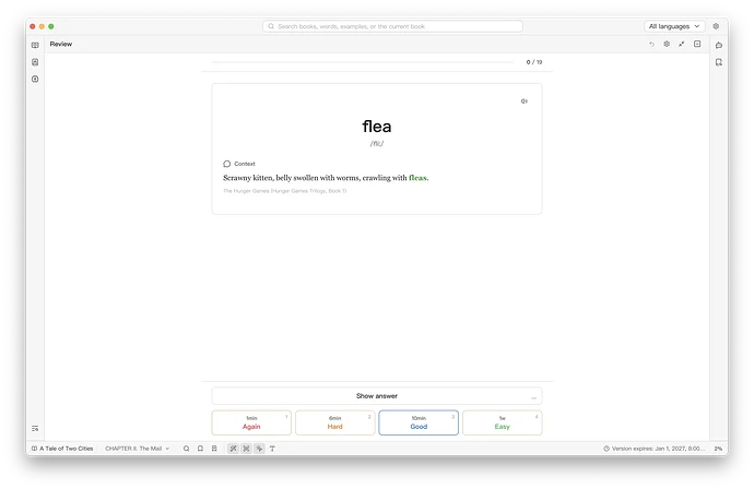 flashcard