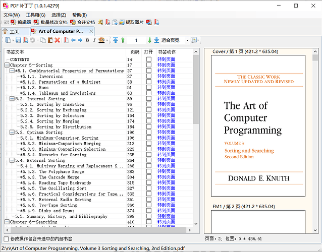 Art of Computer Programming, Volume 3 Sorting and Searching3